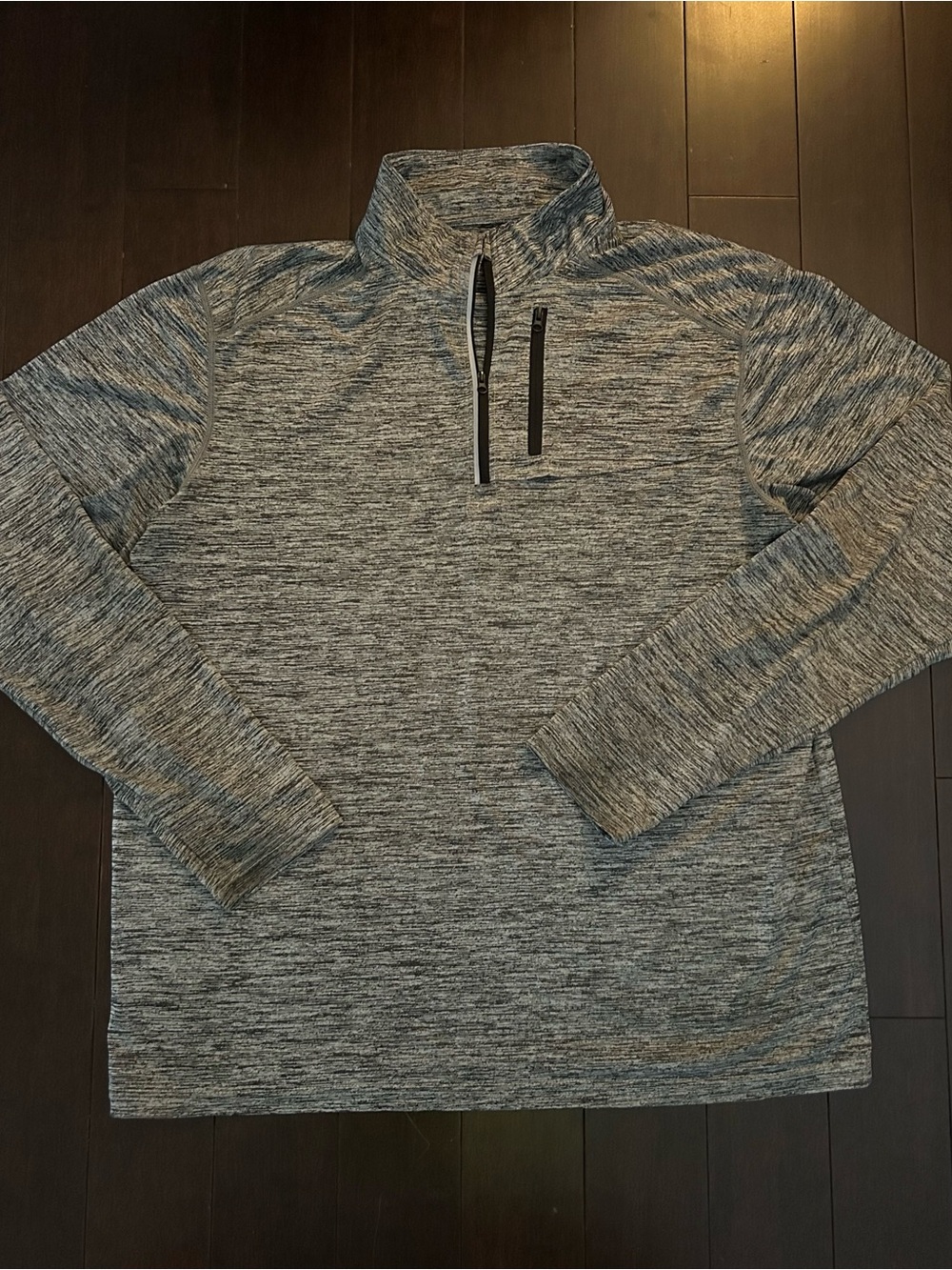 Liberty Pro Heather Grey Quarter Zip Pullover XL